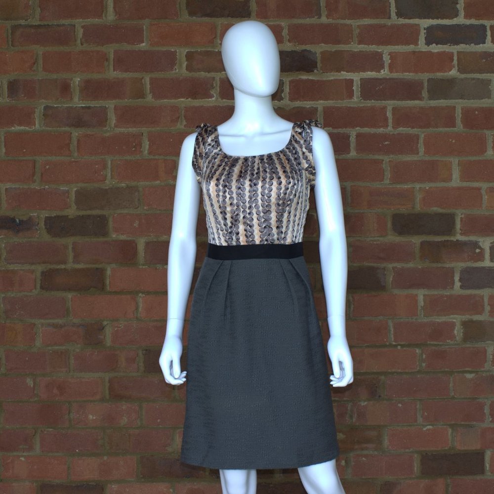Milly of New York | Silk & Wool Sleeveless Cocktail Dress | Size 4